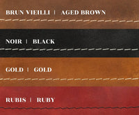 BAAK - Leather covered handlebar grips